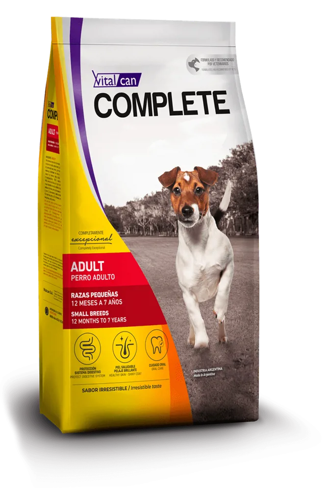 COMPLETE PERRO ADULTO RAZA PEQUEÑA 20 KG