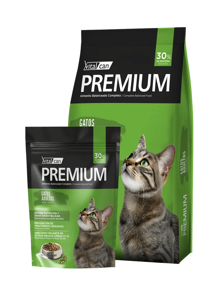 PREMIUM GATO ADULTO X 7,5 KG.