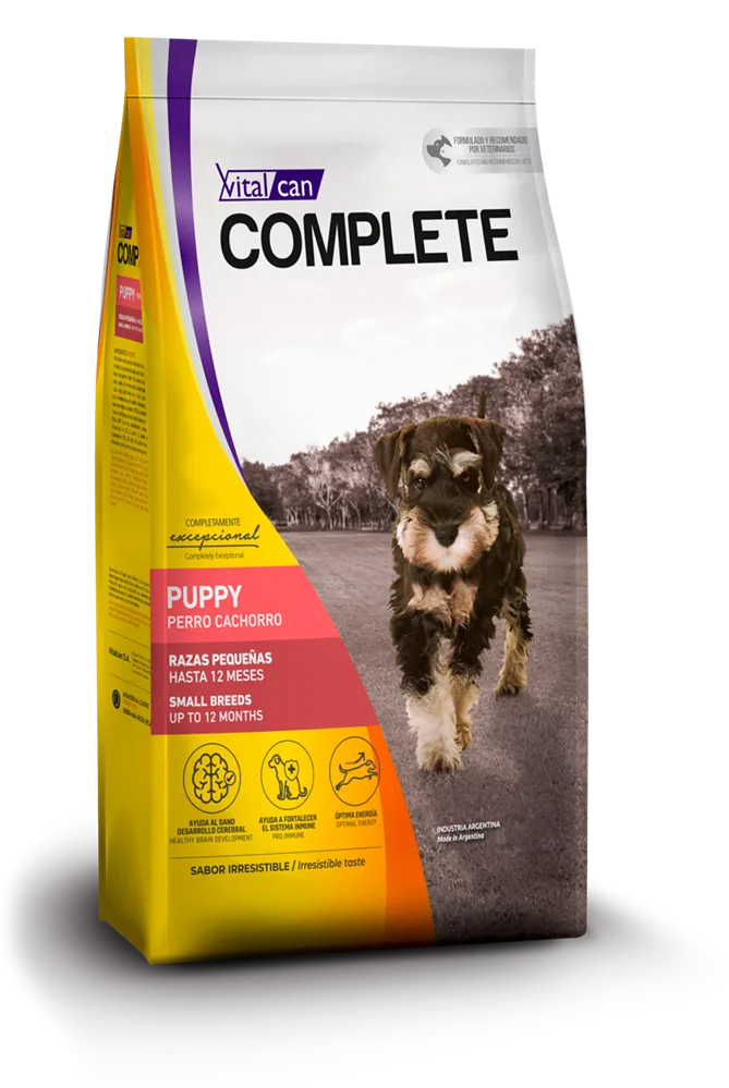 COMPLETE CACHORRO RAZA PEQUEÑA X 3 KG