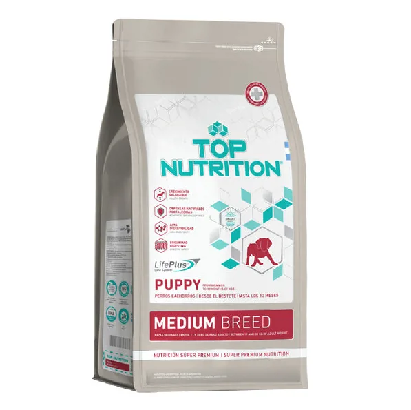 TOP NUTRITION CACHORRO RAZAS PEQUEÑAS 3 KG