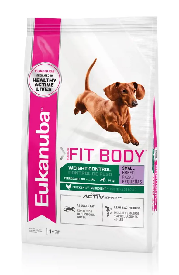 EUKANUBA FIT BODY SMALL BREED 1KG