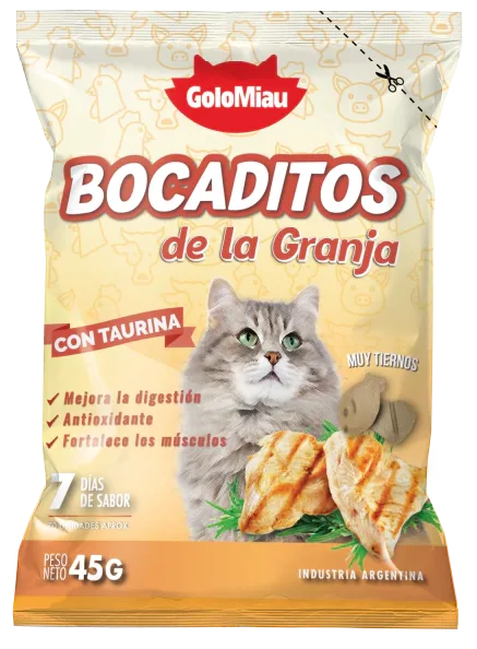 GOLOCAN BOCADITOS DE LA GRANJA 45GR.