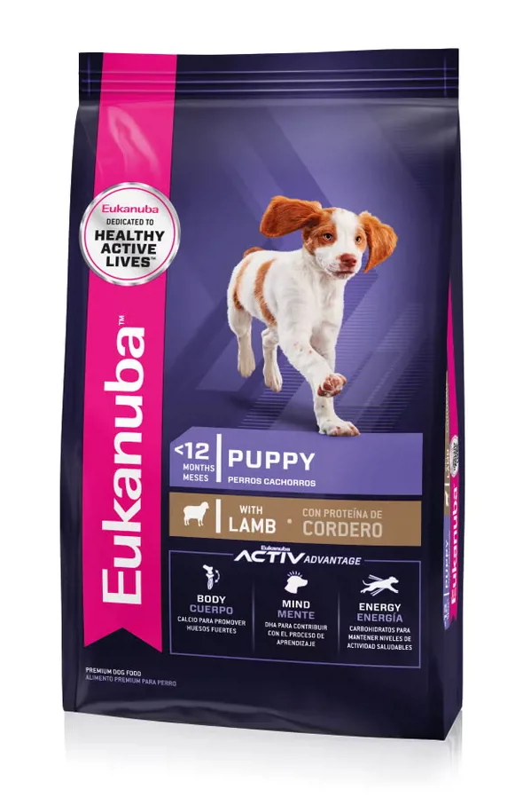 EUKANUBA PUPPY MEDIUM LAMB 15KG