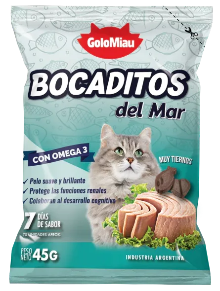 GOLOCAN BOCADITOS DEL MAR 45GR.