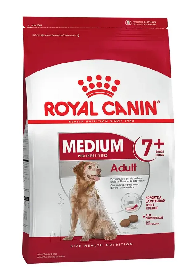 ROYAL CANIN MEDIUM ADULT 7+ 15KG