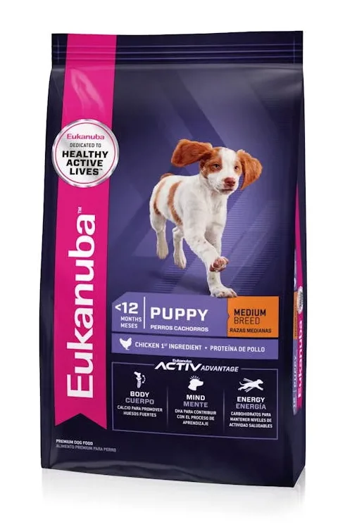 EUKANUBA PUPPY MEDIUM BREED 15KG