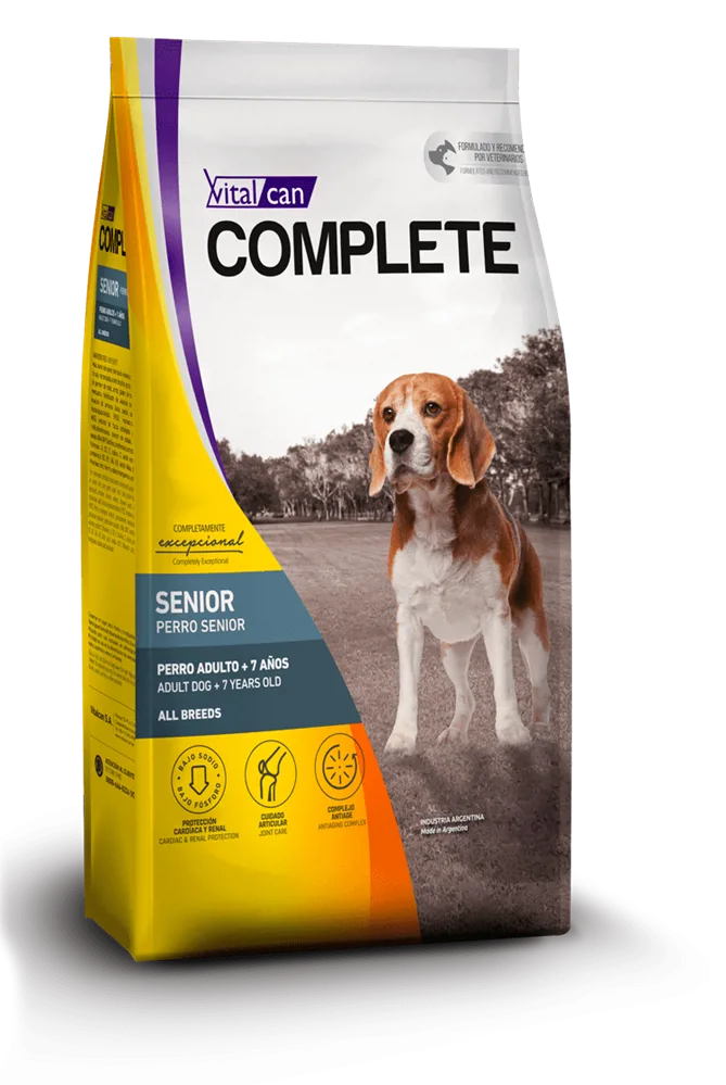 COMPLETE PERRO SENIOR ALL BREEDS 20 KG