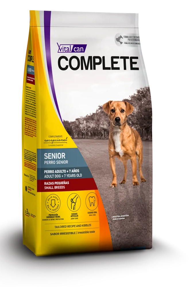 COMPLETE PERRO SENIOR RAZA PEQUEÑA 7,5KG