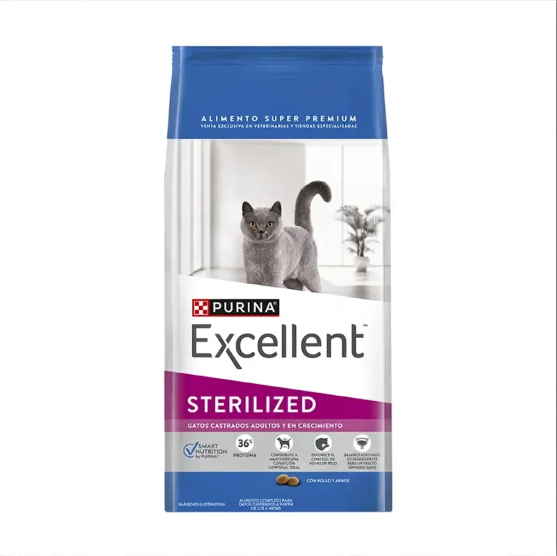 EXCELLENT CAT ESTERILIZADO 1KG