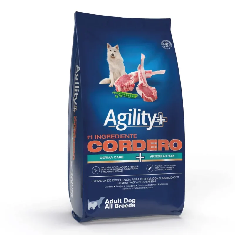 AGILITY + ADULT DOG ALL BREED CORDERO X 15 KG