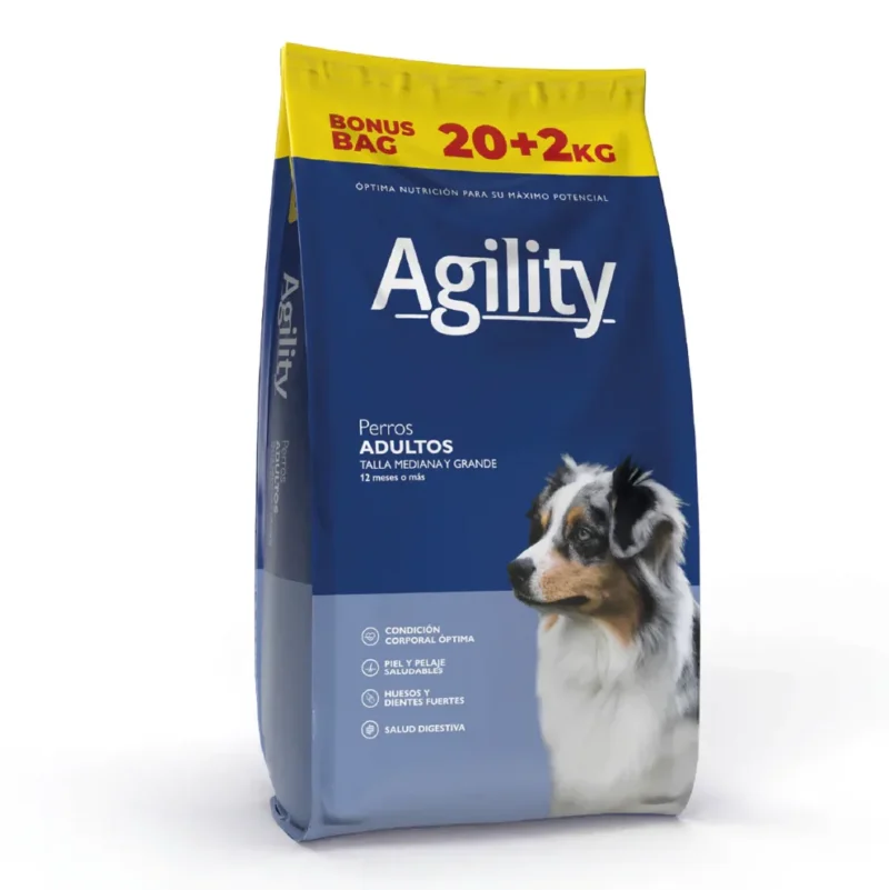 AGILITY ADULTO 22 KG