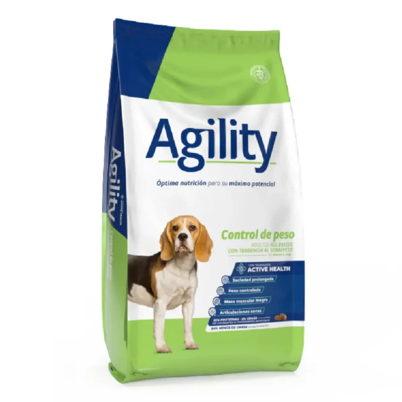 AGILITY DOG CONTROL DE PESO X 15