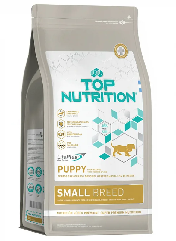TOP NUTRITION CACHORRO RAZAS PEQUEÑAS 3 KG