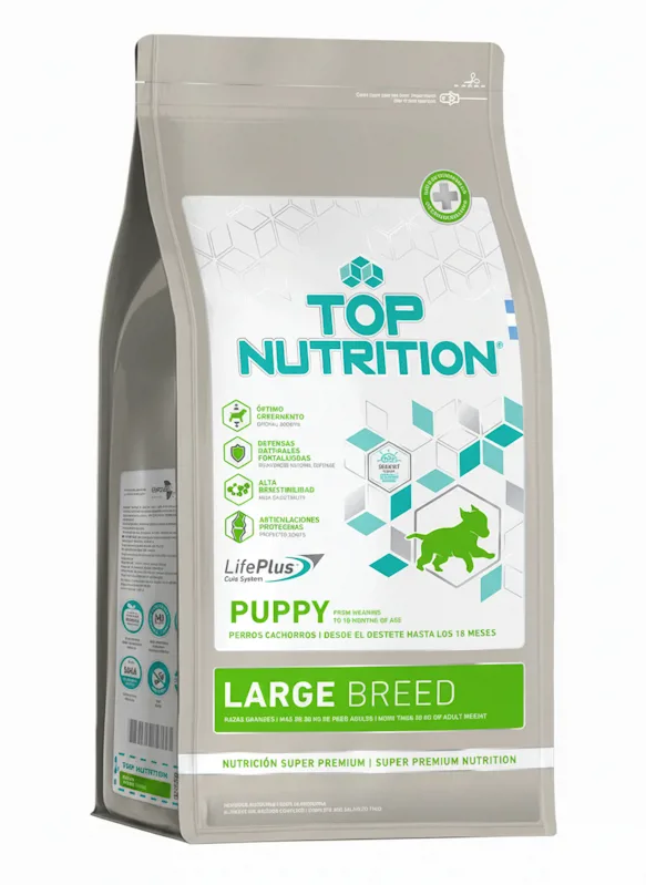 TOP NUTRITION CACHORRO RAZAS GRANDES 15 KG