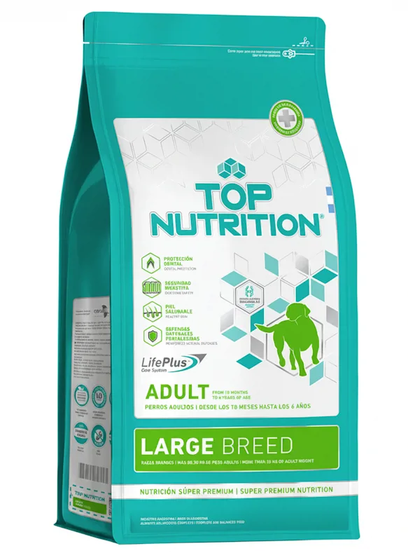 TOP NUTRITION ADULTO RAZAS GRANDES 15 KG