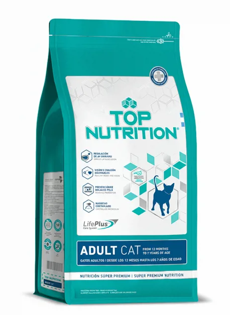 TOP NUTRITION GATO ADULTO X 2