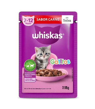 POUCH WHISKAS CACHORROS CARNE