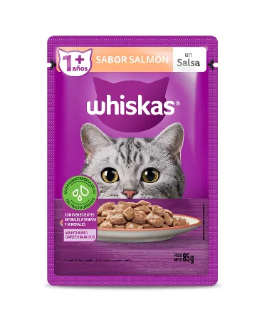POUCH WHISKAS ADULTO SALMON