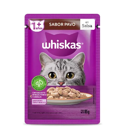 POUCH WHISKAS ADULTO PAVO