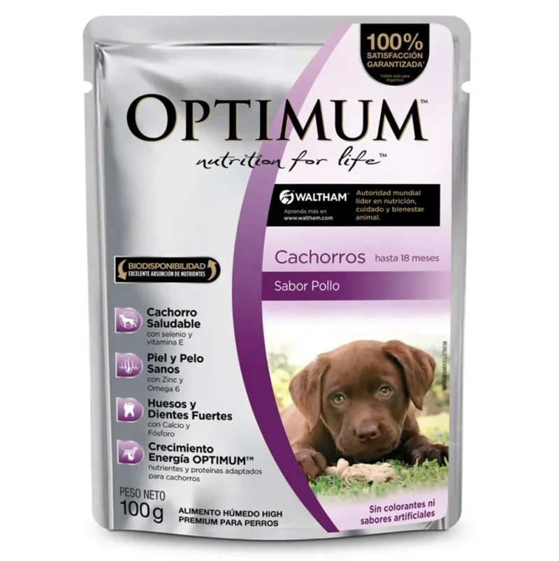 POUCH OPTIMUM PERRO CACHORRO
