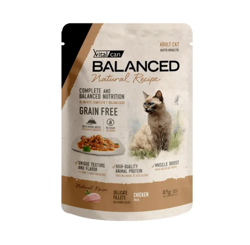 POUCH BALANCED GATO ADULTO POLLO