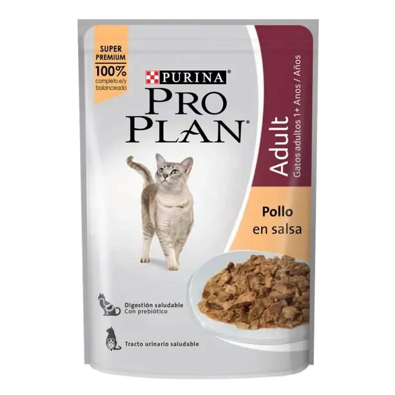 POUCH PRO PLAN GATO ADULTO POLLO