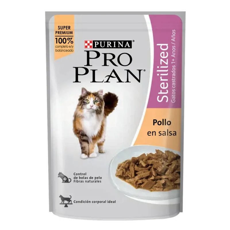 POUCH PRO PLAN GATO ESTERILIZADO POLLO