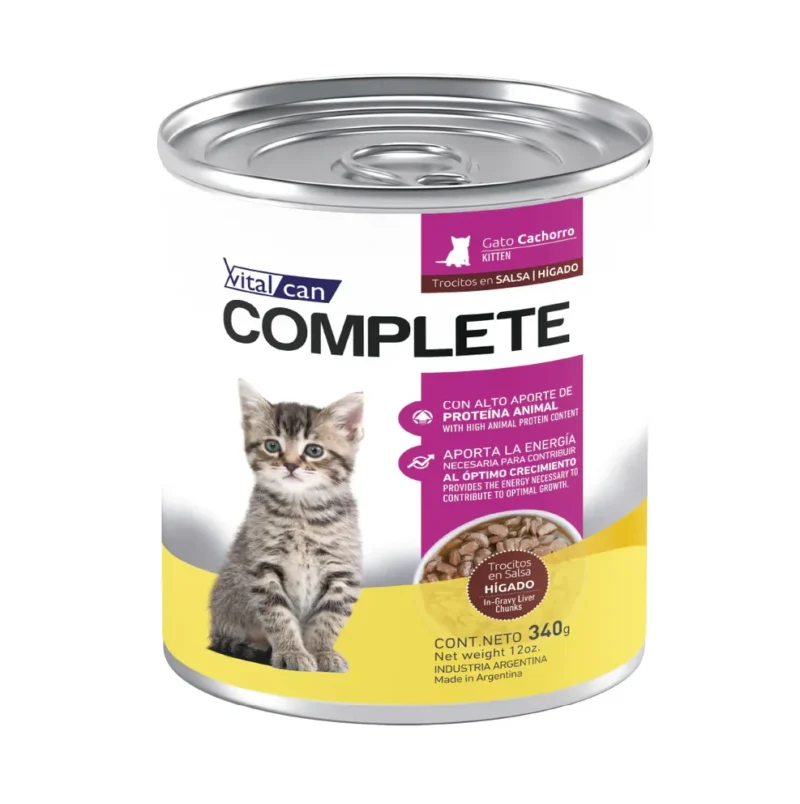 LATA COMPLETE GATO CACHORRO HIGADO X 340 GR