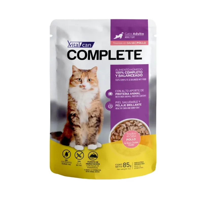 POUCH COMPLETE GATO ADULTO POLLO