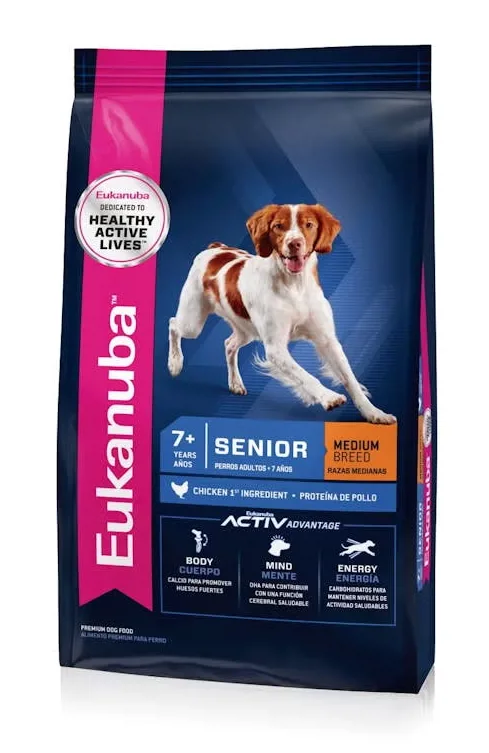 EUKANUBA SENIOR MEDIUM BREED 15KG
