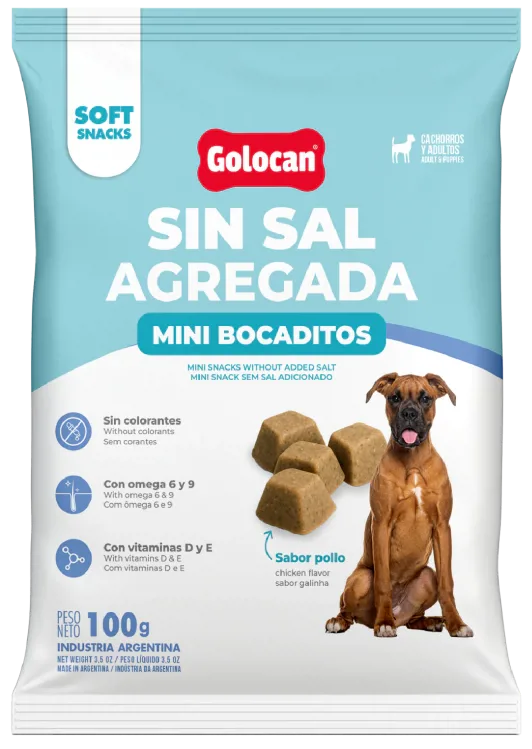 GOLOCAN MINI BAJO EN SODIO 100GR.
