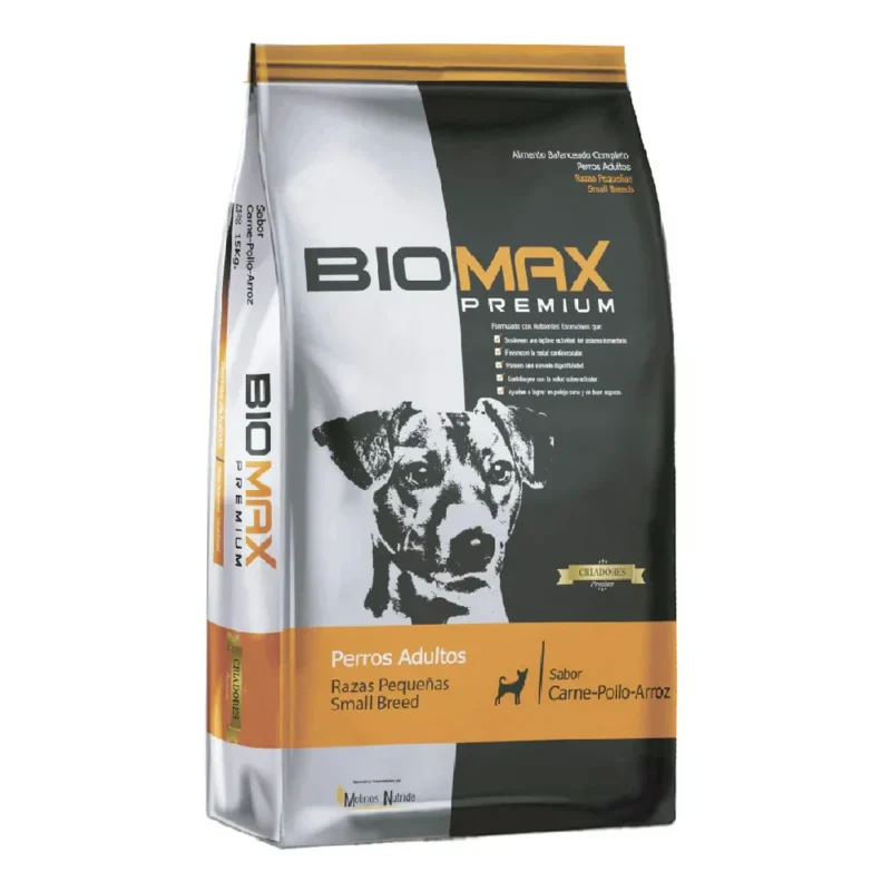 BIOMAX PREMIUM ADULTO RAZAS PEQ. X 15KG