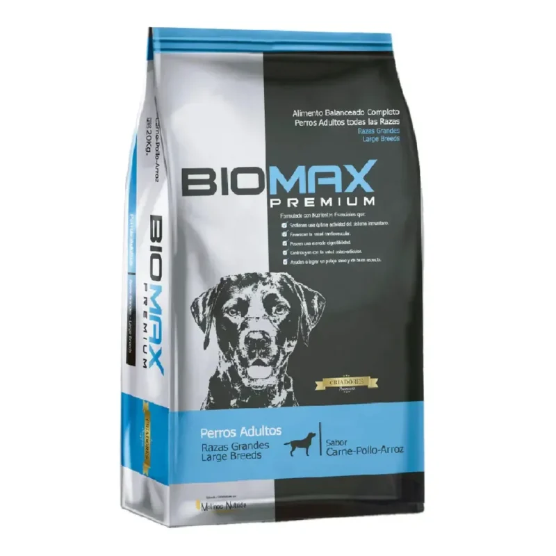 BIOMAX PREMIUM ADULTO X 20KG.