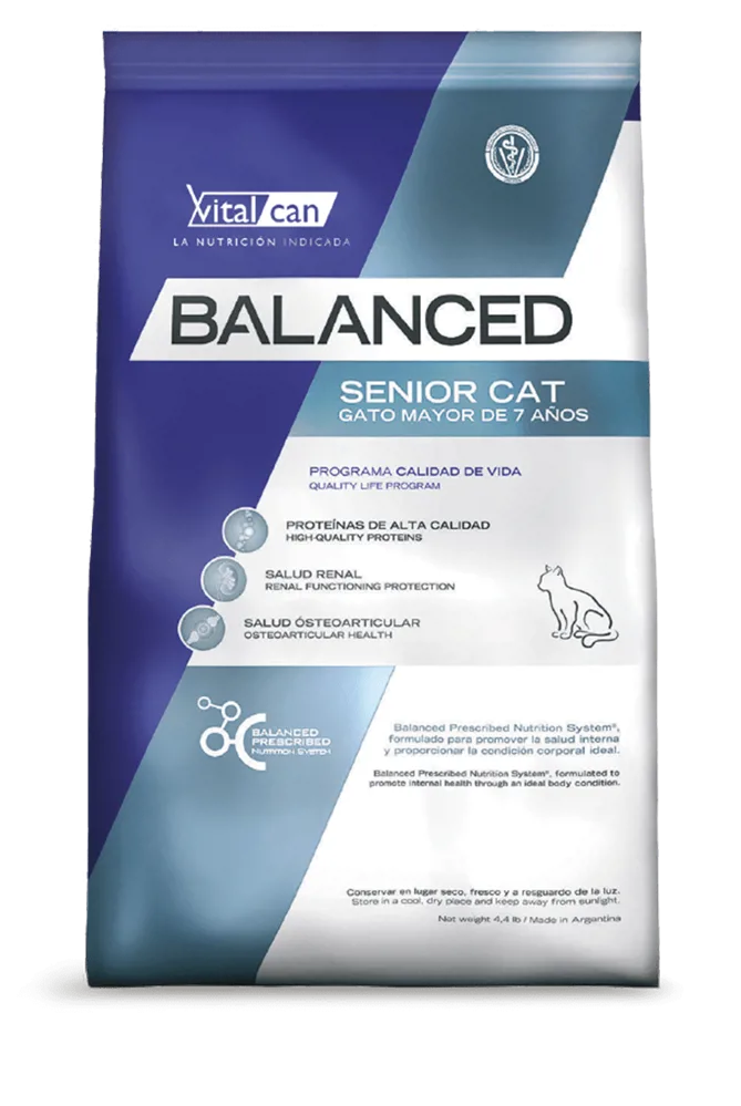 BALANCED GATO SENIOR 2KG
