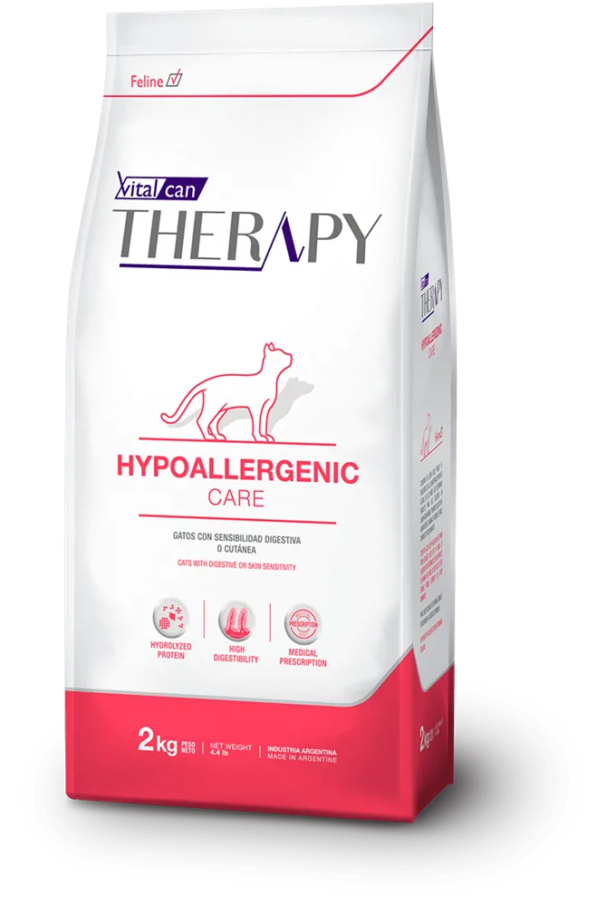 THERAPY FELINE HYPOALLERGENIC C. X 2KG