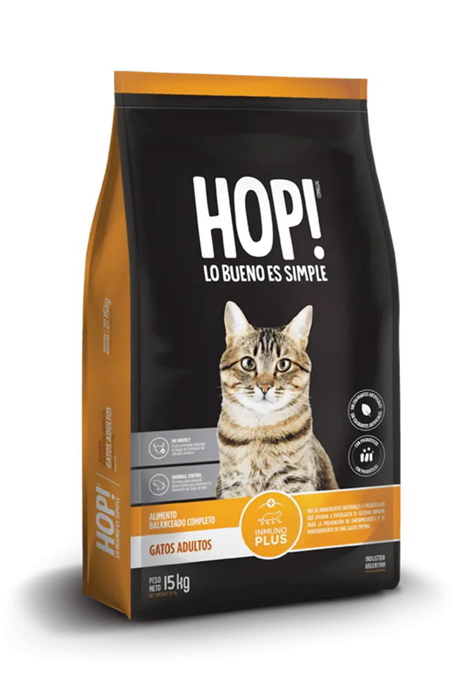 HOP! GATO ADULTO X 15 KG