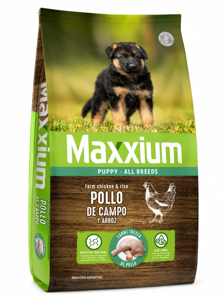 MAXXIUM CACHORRO POLLO X 3KG