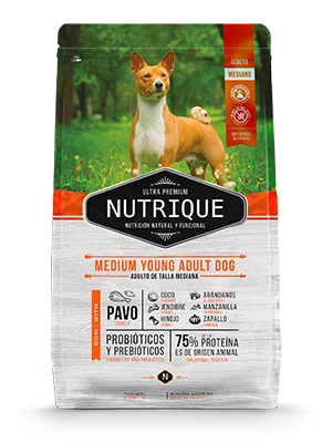 NUTRIQUE MEDIUM YOUNG ADULT DOG X 12KG