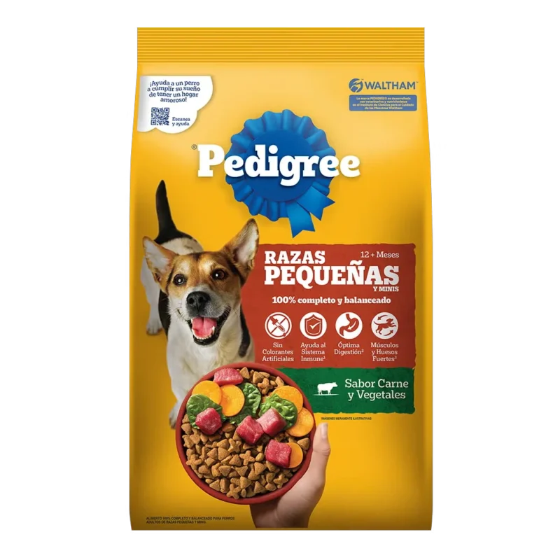 PEDIGREE ADULTO RAZAS PEQUEÑAS X 1.5 KG