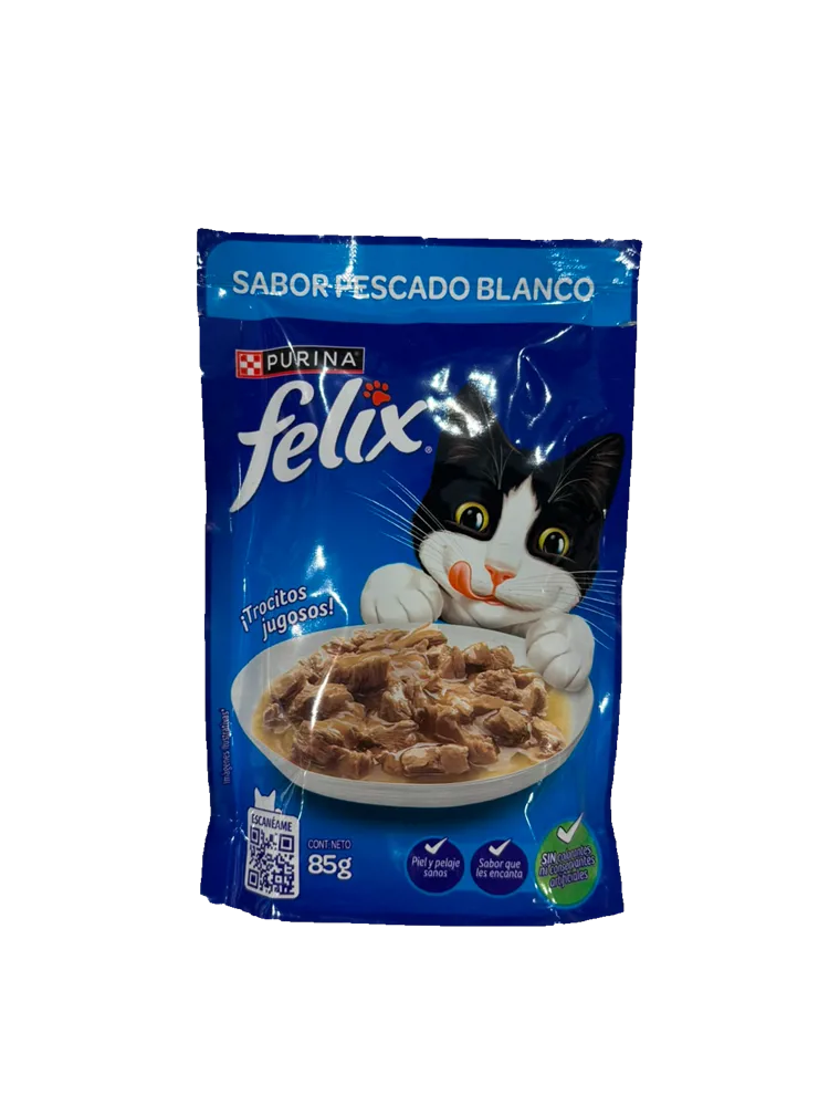POUCH FELIX PESCADO BLANCO X 85 GR