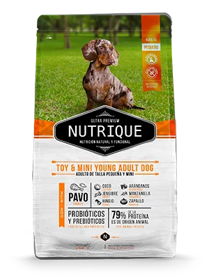 NUTRIQUE TOY & MINI YOUNG ADULT DOG X 3KG
