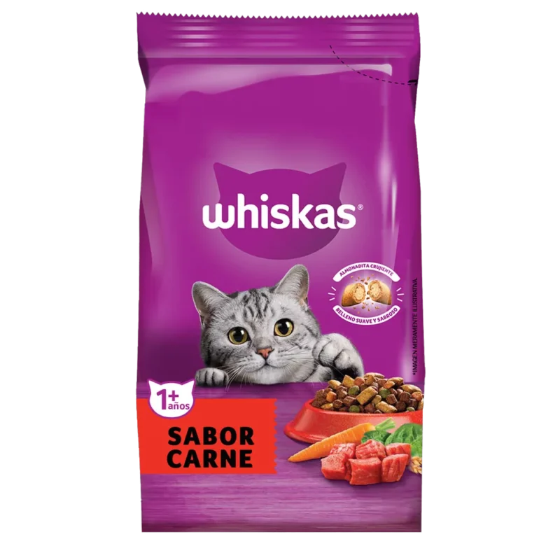 WHISKAS CARNE X 10KG.
