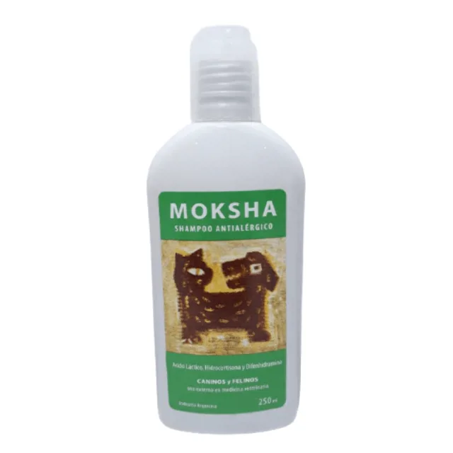 MOKSHA SHAMPOO ANTIALERÉRGICO 250ML.