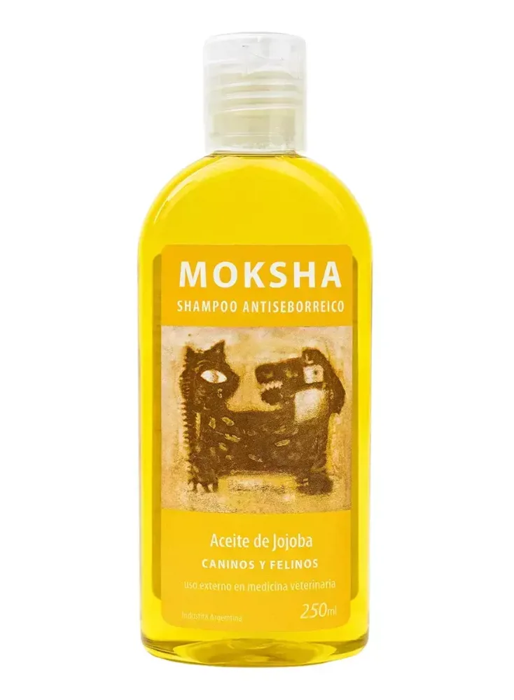 MOKSHA SHAMPOO ANTISEBORREICO 250ML.