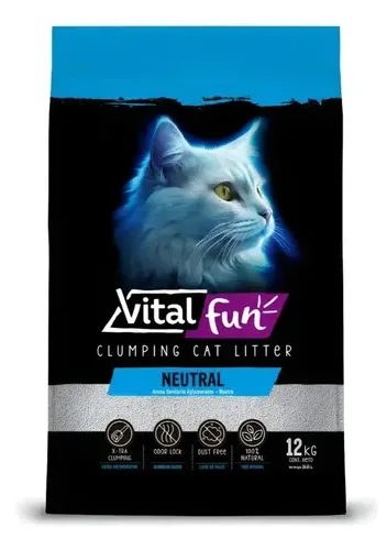 VITALFUN ARENA SANITARIA AGLOMERANTE NEUTRA 12KG