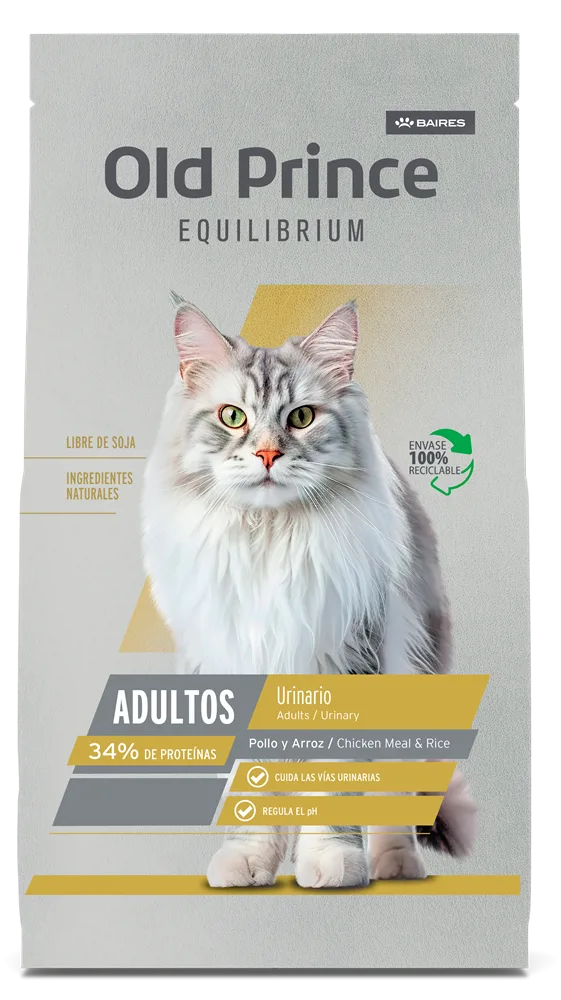 OLD PRINCE EQUILIBRIUM GATO ADULTO URINARIO 3KG